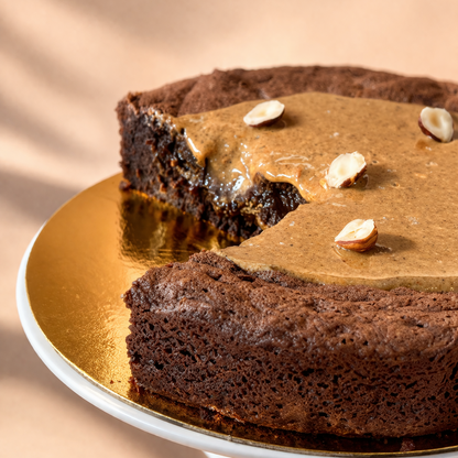 Fondant au chocolat et praliné noisette