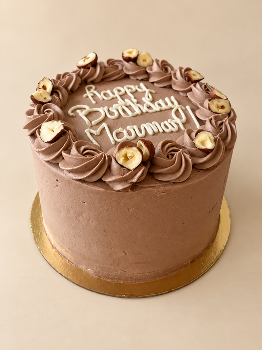 Gateau au chocolat croustillant noisette