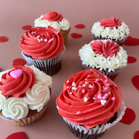 Cupcakes Saint Valentin